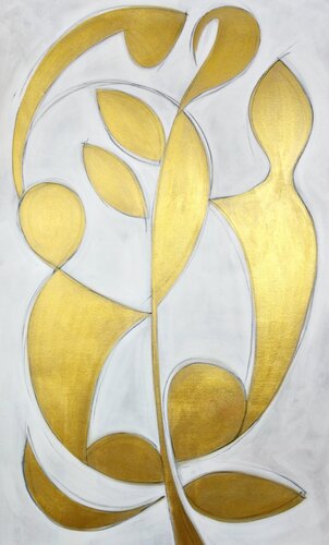 Entwined (The Nature of Kinship) by Michelle Louis, 회화 for Sale on Singulart