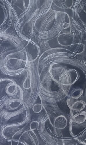 What Goes Around | Indigo van Michelle Louis, Schilderij te koop op Singulart