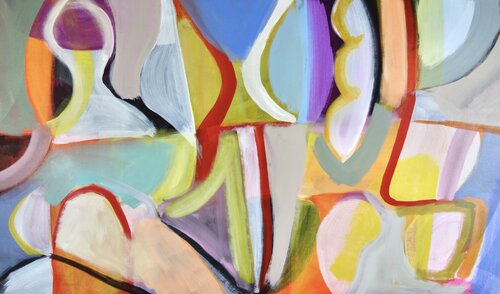 Motion Swish van Michelle Louis, Schilderij te koop op Singulart
