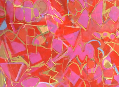 Finding Heart di Michelle Louis, Pittura in vendita su Singulart
