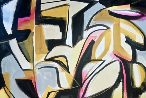 Flying Up van Michelle Louis, Schilderij te koop op Singulart