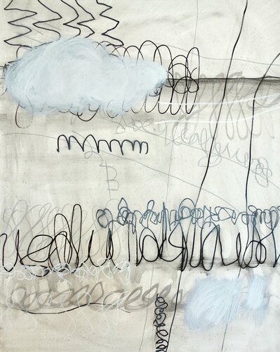 Whisperings 3 van Michelle Louis, Schilderij te koop op Singulart