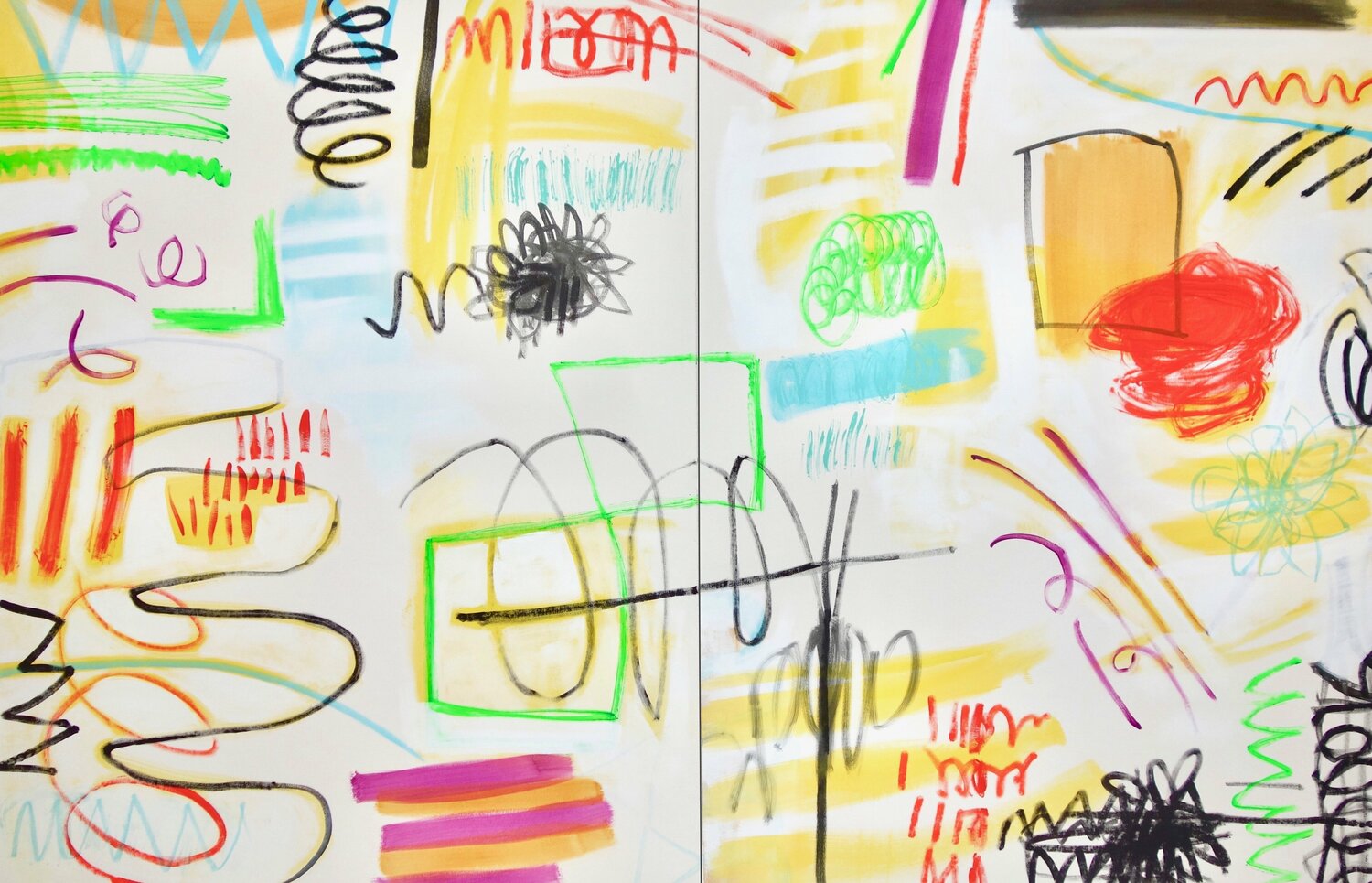 Bumblebee Atlas (Diptych) Michelle Louis