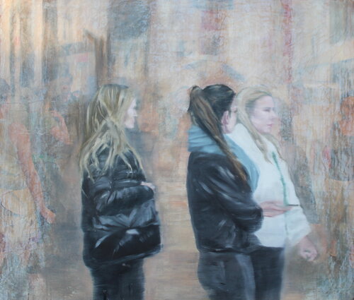 Alone Together de Debbie Pacheco, Pintura a la venta en Singulart