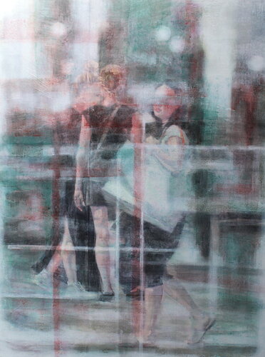 Disruption di Debbie Pacheco, Pittura in vendita su Singulart