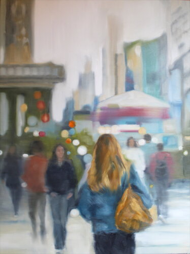 First Look di Debbie Pacheco, Pittura in vendita su Singulart