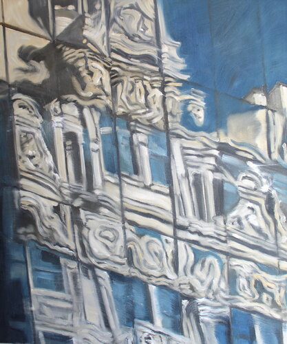 Surrounded di Debbie Pacheco, Pittura in vendita su Singulart