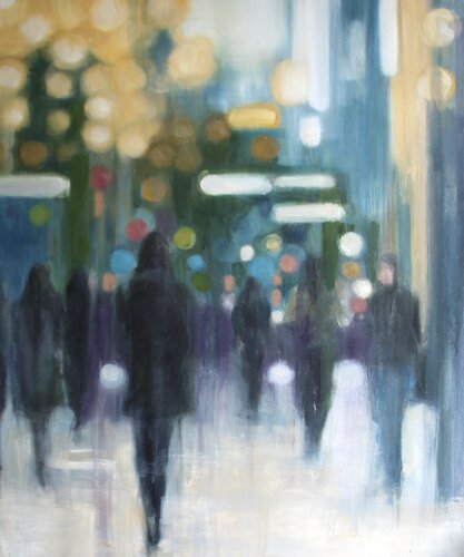 Fading Together par Debbie Pacheco, Peinture en vente sur Singulart