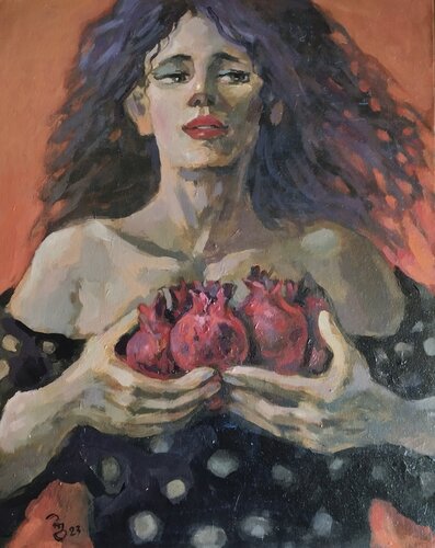 Pomegranats de Giorgi Rurua, Pintura a la venta en Singulart