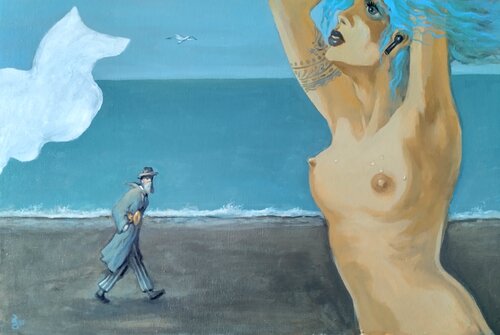 Morning at the seaside von Giorgi Rurua, Malerei kaufen auf Singulart