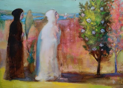 Desert Magnolie di Giorgi Rurua, Pittura in vendita su Singulart