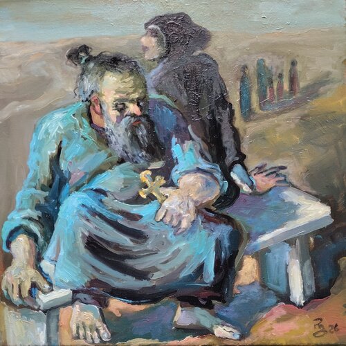 Baptizer de Giorgi Rurua, Pintura a la venta en Singulart