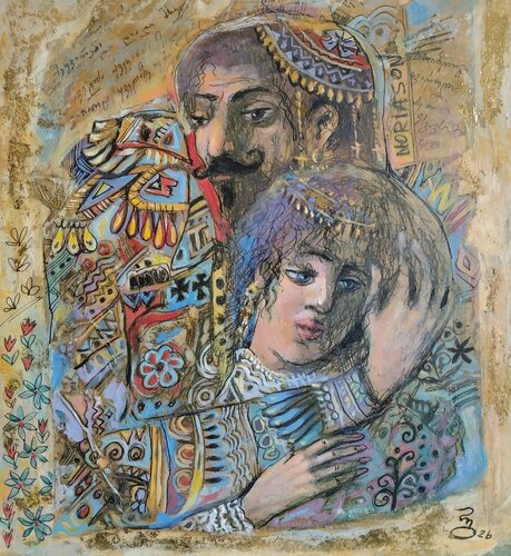The general's sentimentality by Giorgi Rurua, Painting for Sale on Singulart