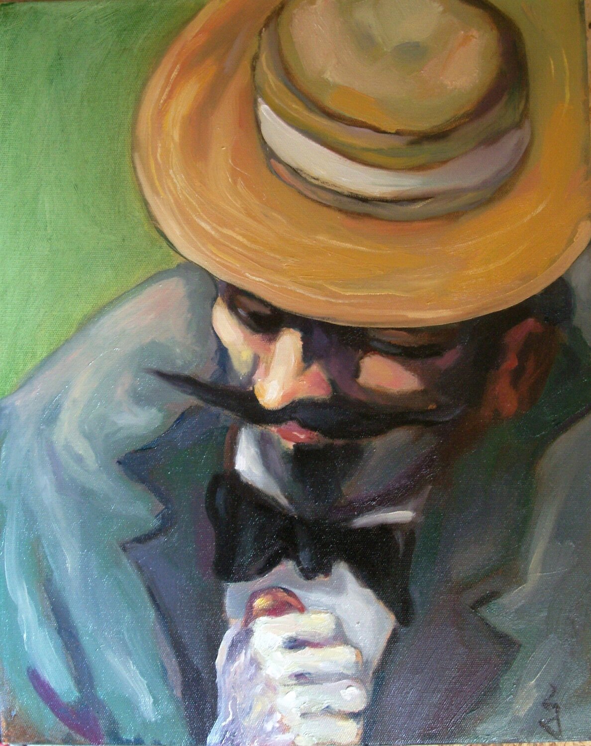 Man in hat Giorgi Rurua