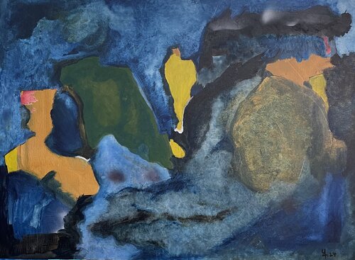 PBJAbstraction 307 von Prakash Bal Joshi, Malerei kaufen auf Singulart