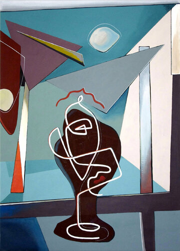 Face to face van Bernard Simunovic, Schilderij te koop op Singulart