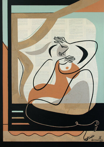 Summer breeze van Bernard Simunovic, Schilderij te koop op Singulart