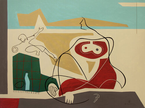 One day by the sea Bernard Simunovic