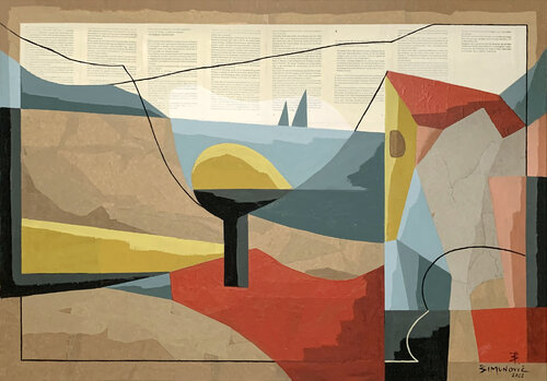 force of nature van Bernard Simunovic, Schilderij te koop op Singulart