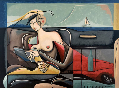 page 7 of moments in love van Bernard Simunovic, Schilderij te koop op Singulart