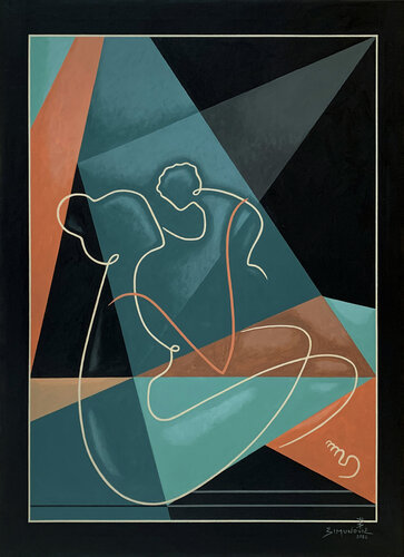 Life Is God's Gift by Bernard Simunovic, Painting for Sale on Singulart
