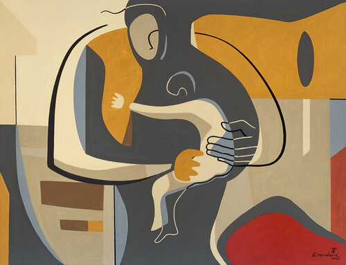 Unwavering love van Bernard Simunovic, Schilderij te koop op Singulart