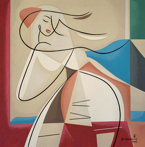 Delightful von Bernard Simunovic, Malerei kaufen auf Singulart