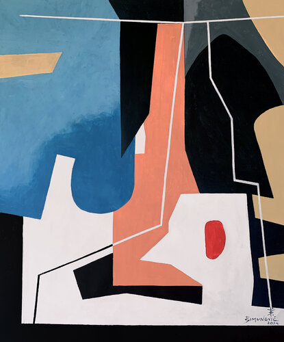the moment van Bernard Simunovic, Schilderij te koop op Singulart