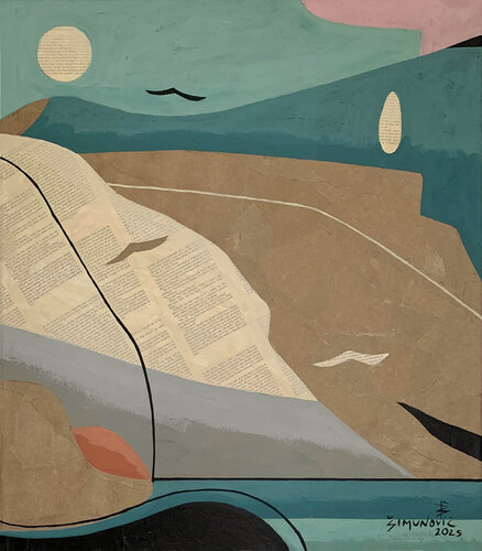 Collage of silence Bernard Simunovic