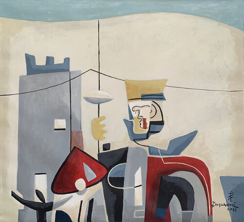 KIng Tomislav par Bernard Simunovic, Peinture en vente sur Singulart