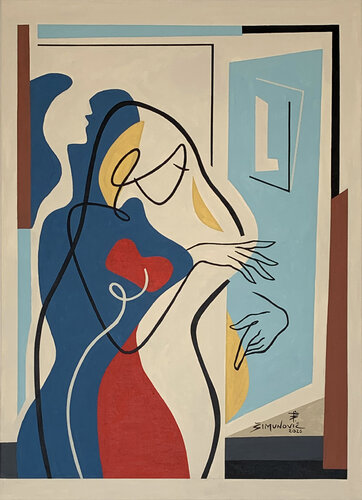 The Beloved par Bernard Simunovic, Peinture en vente sur Singulart