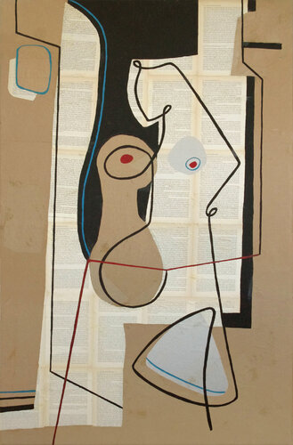 Nonchalantly van Bernard Simunovic, Schilderij te koop op Singulart