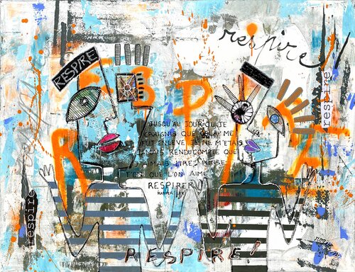 Respire ! van RogerM, Schilderij te koop op Singulart