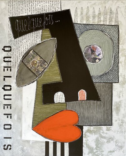 Quelquefois (Encadrée) van RogerM, Schilderij te koop op Singulart