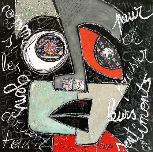 Les Sentiments Froissés van RogerM, Schilderij te koop op Singulart