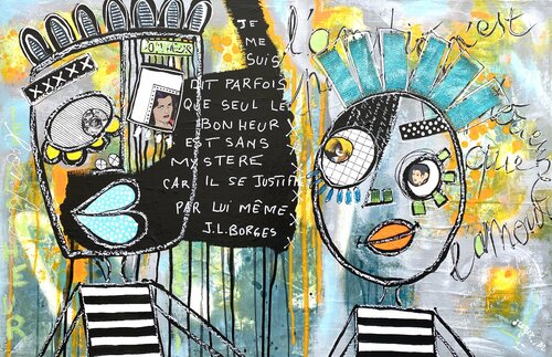 Un Bonheur sans Mystère van RogerM, Schilderij te koop op Singulart