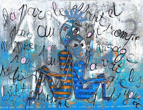 L'Ame Nue van RogerM, Schilderij te koop op Singulart