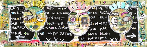 Des Moments Délicieux par RogerM, Peinture en vente sur Singulart