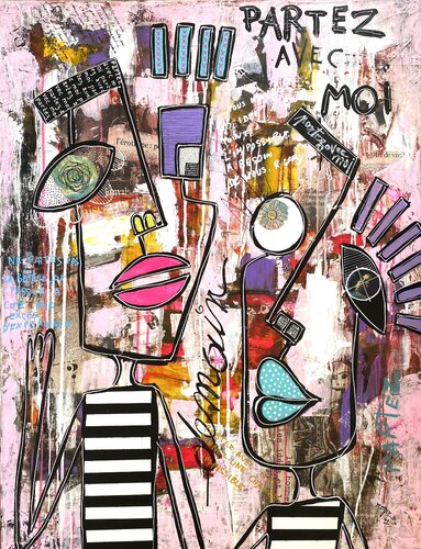 Partez avec Moi van RogerM, Schilderij te koop op Singulart