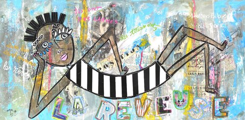 La Rêveuse par RogerM, Peinture en vente sur Singulart