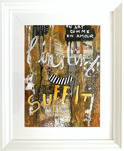 L'Instinct Suffit par RogerM, Peinture en vente sur Singulart