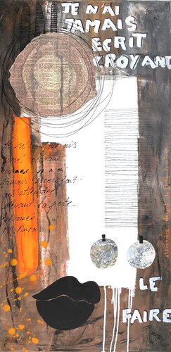 Devant la Porte Fermée... van RogerM, Schilderij te koop op Singulart