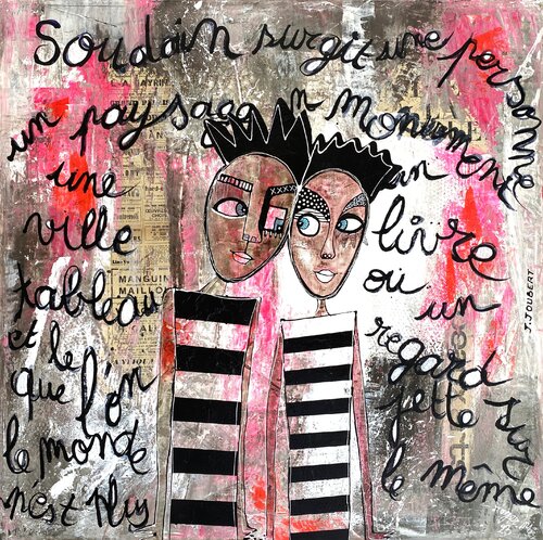 Un Regard sur le Monde by RogerM, 회화 for Sale on Singulart