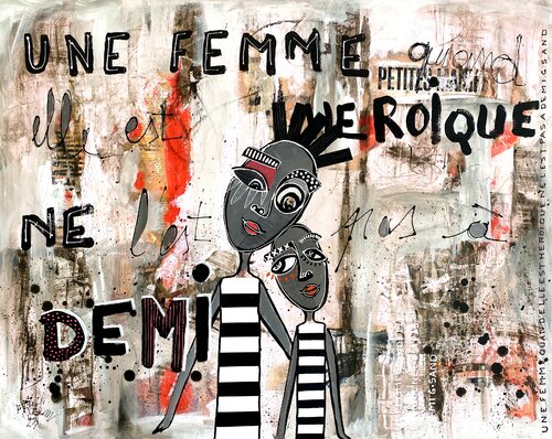 Pas à Demi... van RogerM, Schilderij te koop op Singulart