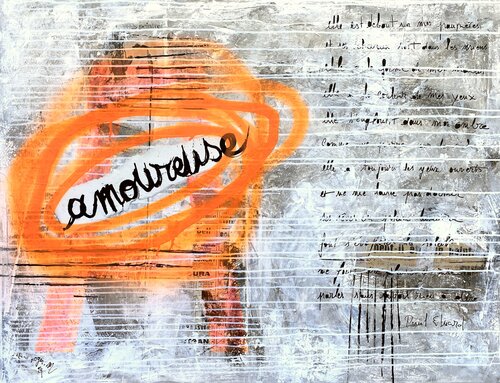 Amoureuse by RogerM, 회화 for Sale on Singulart
