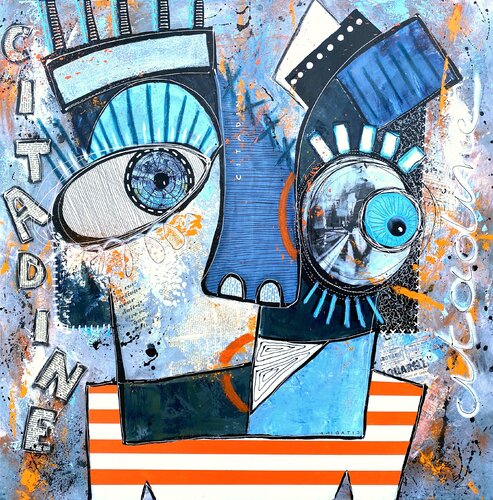 Citadine by RogerM, 회화 for Sale on Singulart