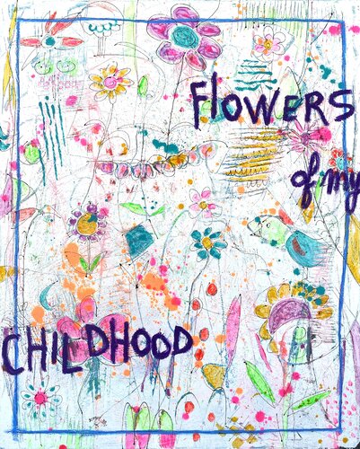 Flowers of my Childhood van RogerM, Schilderij te koop op Singulart
