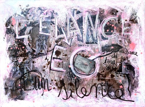 L'Elégance d'un Silence by RogerM, 회화 for Sale on Singulart