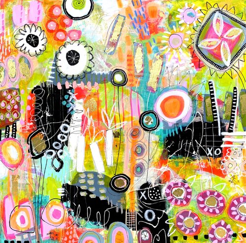 C'est un Jardin Extraordinaire di RogerM, Pittura in vendita su Singulart