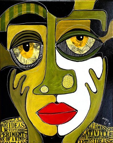 Le Double 6 di RogerM, Pittura in vendita su Singulart